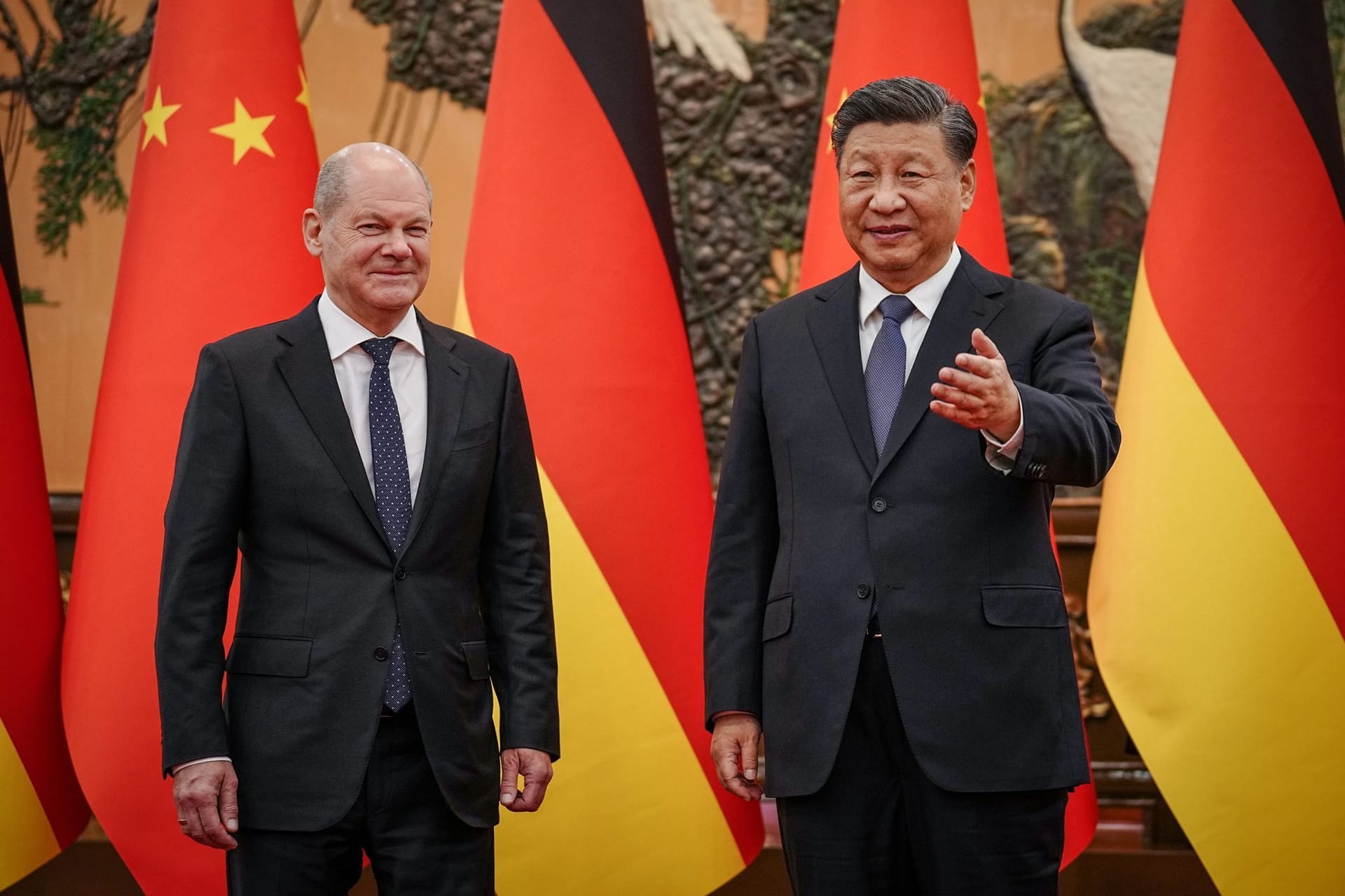 Bundeskanzler Scholz besucht China