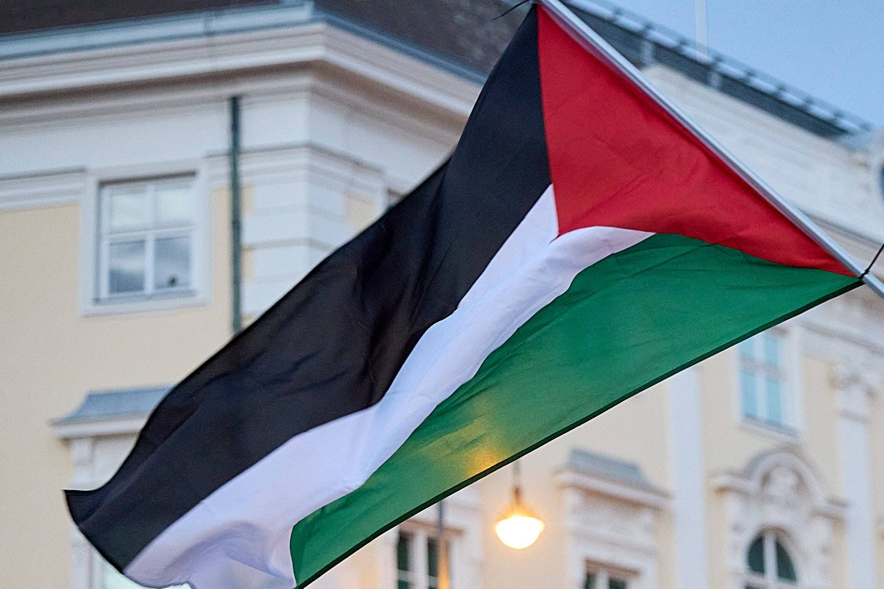 Palästinensische Flagge (Symbolbild): Diese Flagge in Verbindung mit Hauptstadt Israels sorgt bei vielen Apple-Nutzern für Entrüstung.