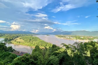 Der Mekong am Goldenen Dreieck zwischen Laos, Thailand und Myanmar. (Archivbild)