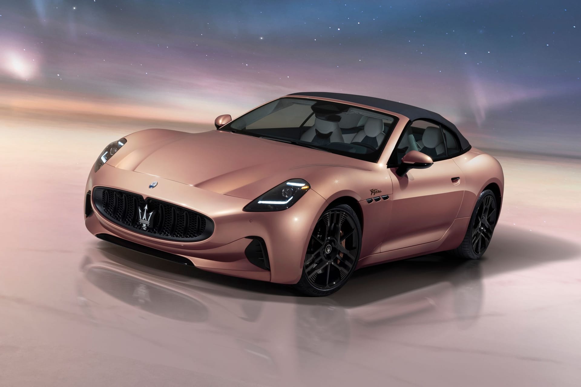 Offen und elektrisch: Das Maserati GranCabrio.