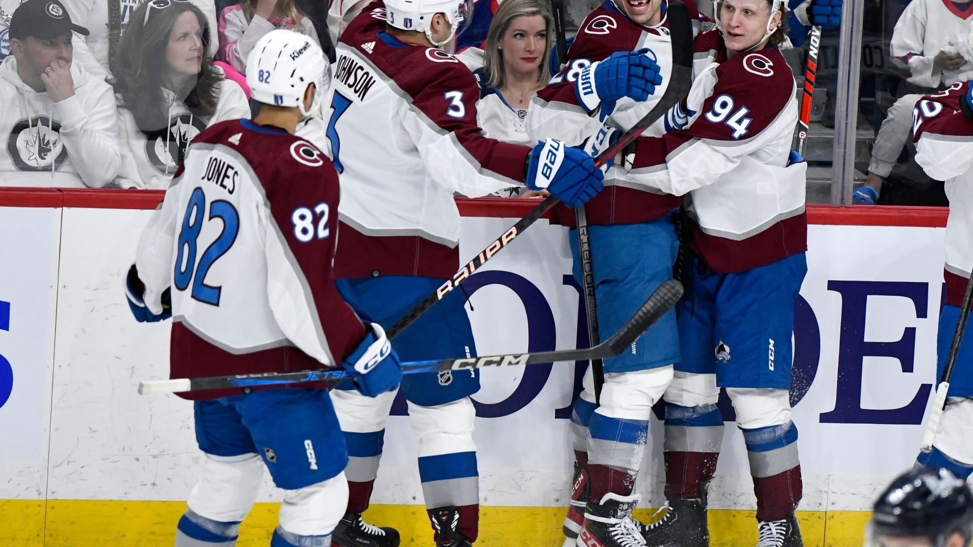 Winnipeg Jets - Colorado Avalanche Winnipeg Jets - Colorado Avalanche