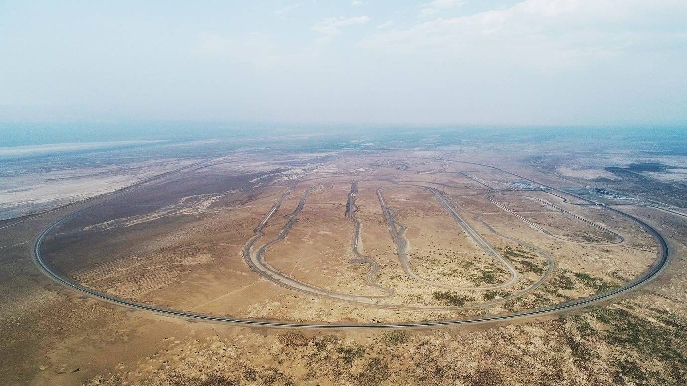 VW-Testgelände in Xinjiang: von Zwangsarbeitern gebaut?