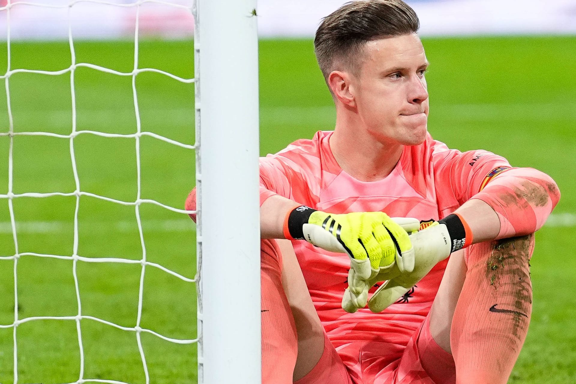 Marc-André ter Stegen: Der DFB-Spieler war nach dem Clásico gefrustet.