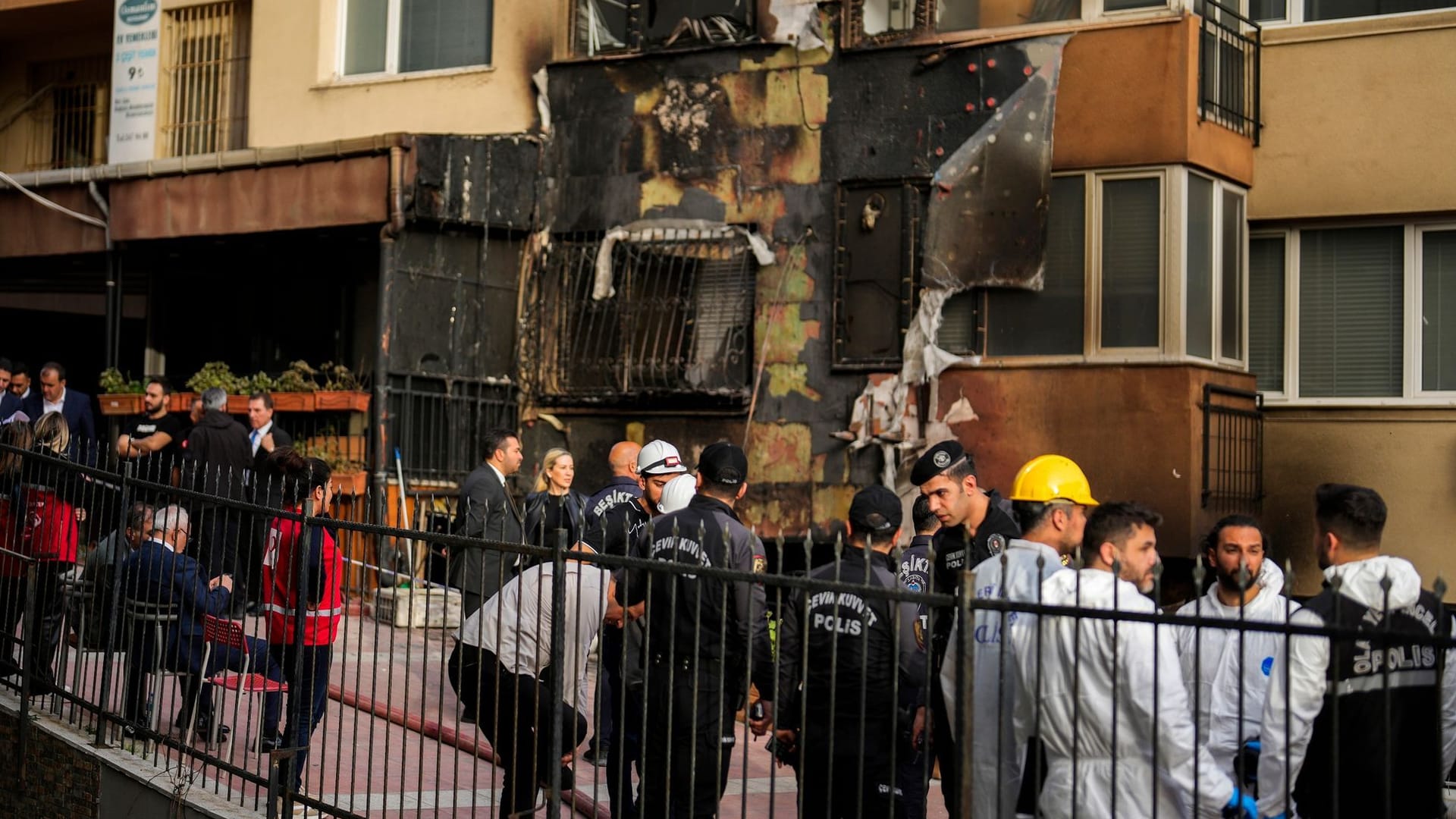 Brand in Istanbul