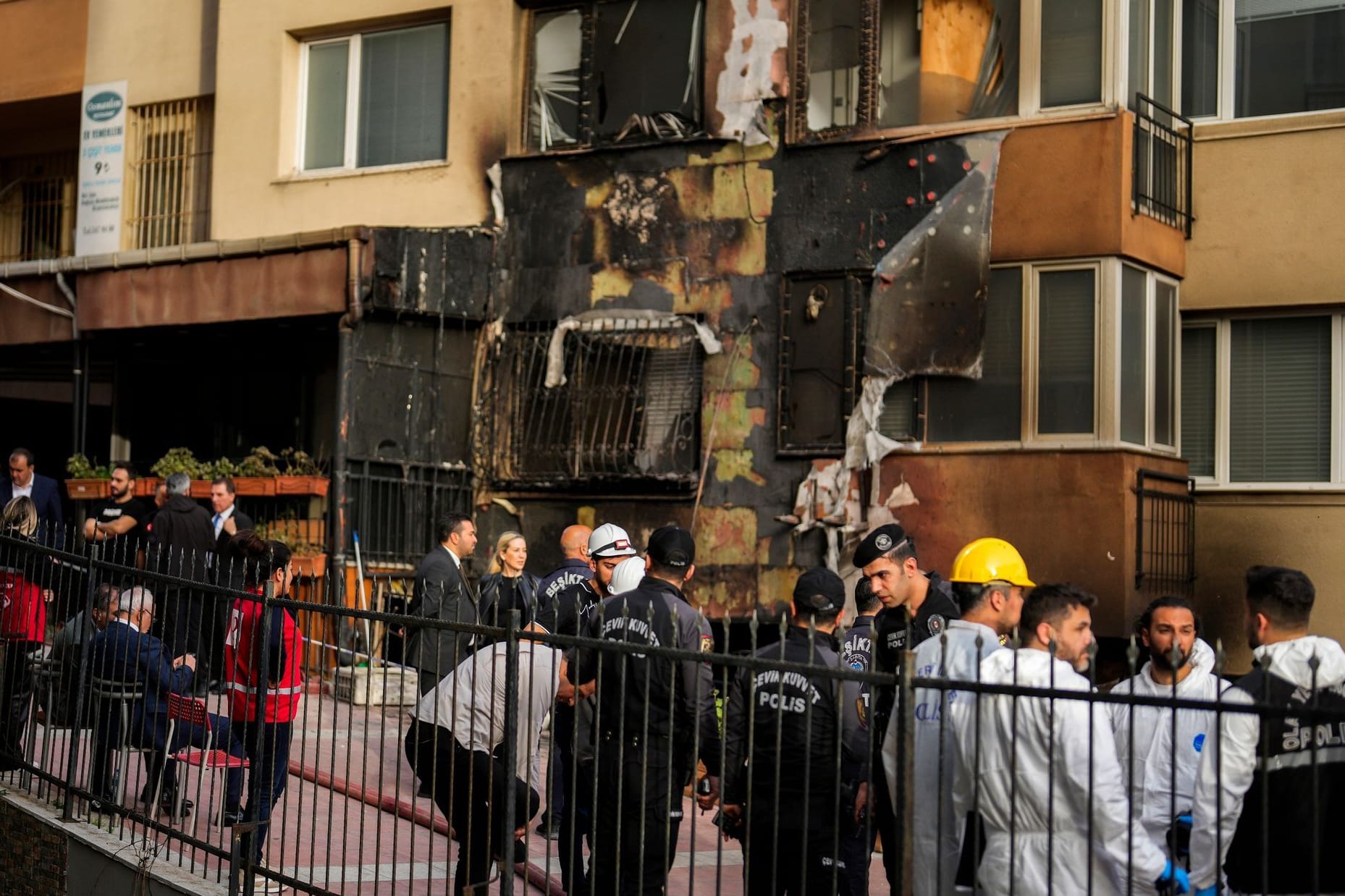 Brand in Istanbul