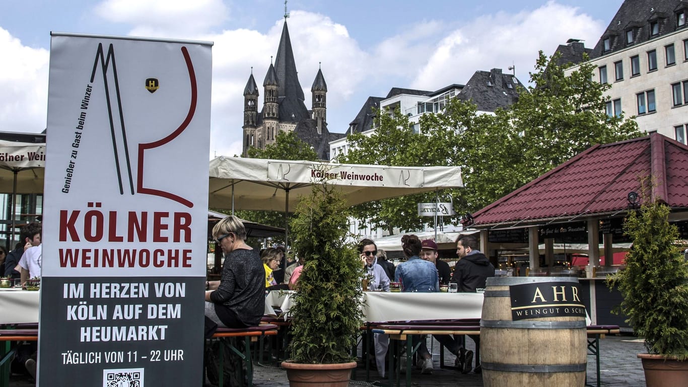 Eröffnung Kölner Weinwoche Heumarkt Koeln Deutschland Datum: 22.05.2019 *** Opening Cologne Wine Week Heumarkt Cologne Germany Date 22 05 2019