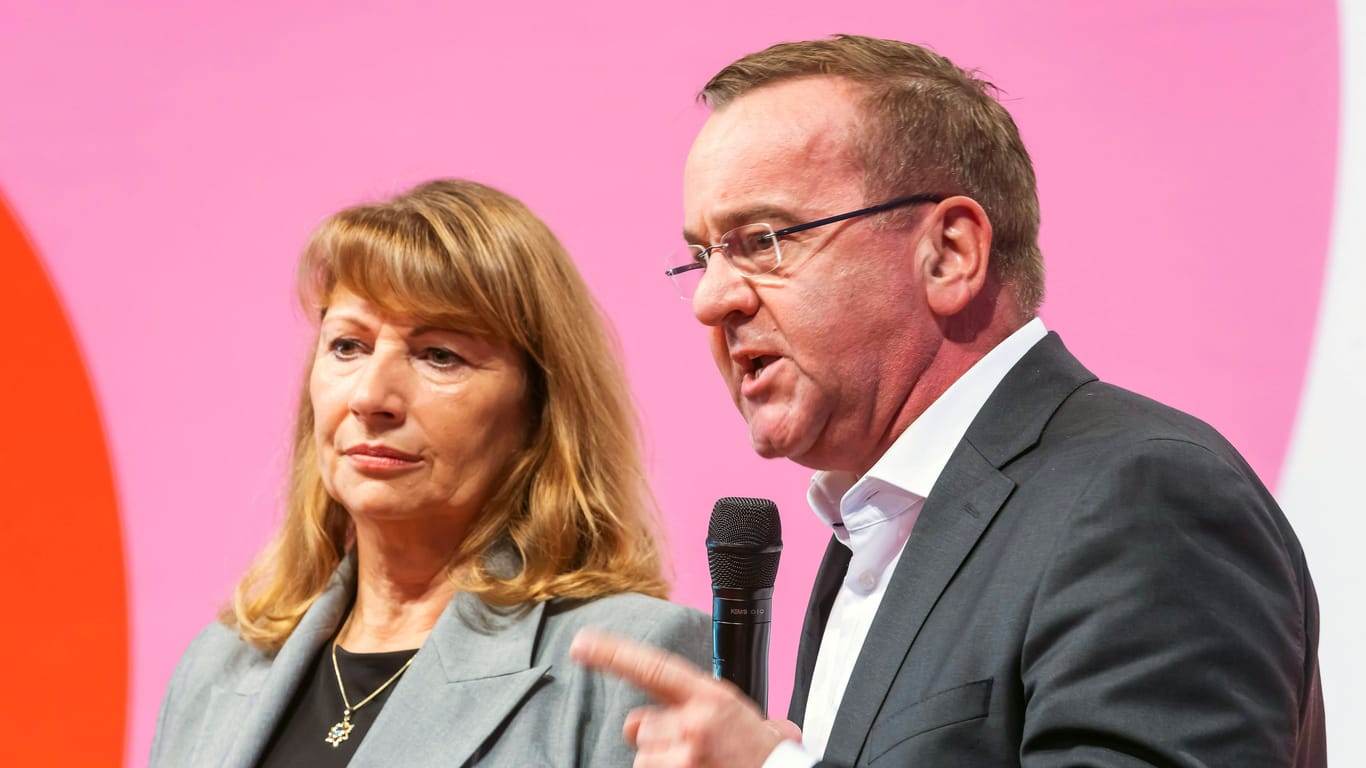 Petra Köpping und der heutige Verteidigungsminister Boris Pistorius bewarben sich 2019 gemeinsam für den SPD-Vorsitz, konnten sich aber nicht durchsetzen.