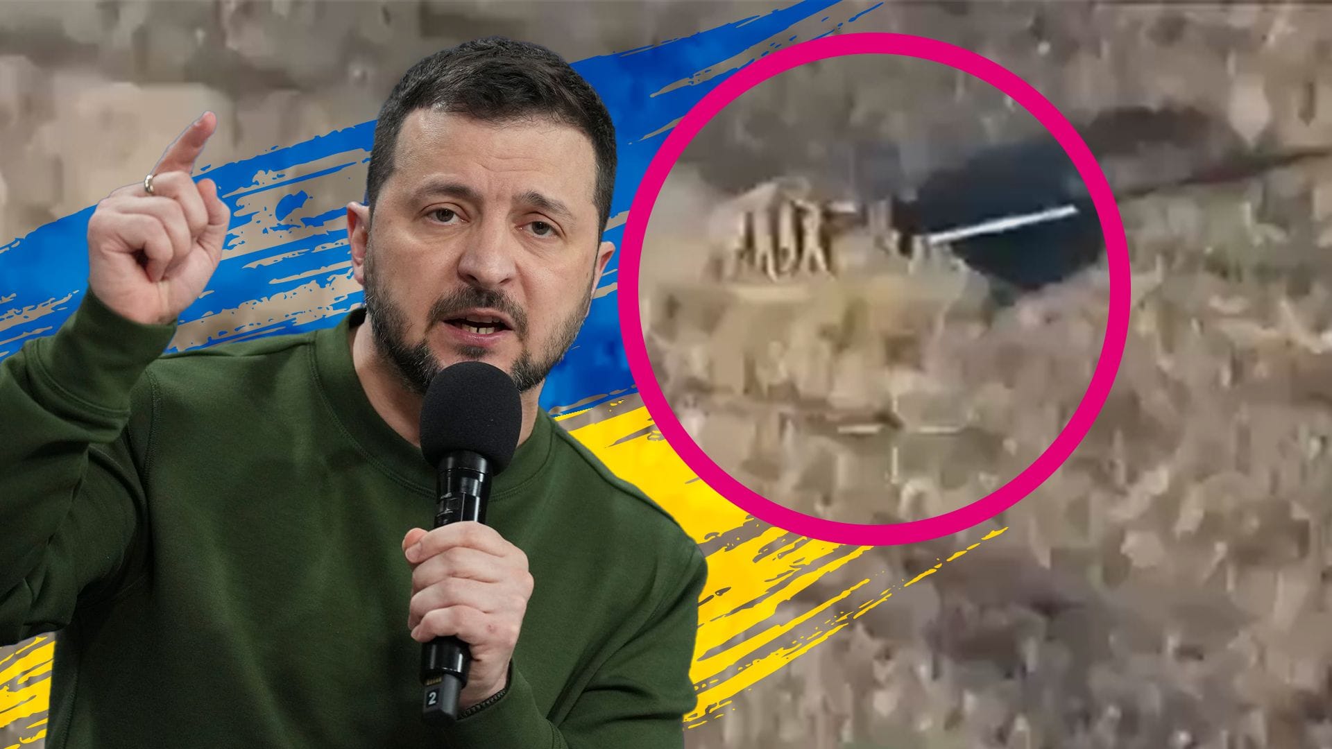 Ukraine-Krieg: Unerwartete Entdeckung bei Panzer-Sprengung | Video