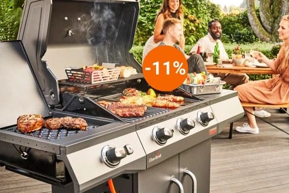 Obi-Angebot: Der Baumarkt bietet den Gasgrill Performance Power Edition 3 von Char-Broil inklusive Gratis-Zubehör aktuell zum neuen Rekord-Tiefpreis an.