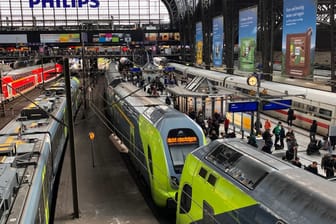 Bahnunglück am Hamburger Hauptbahnhof