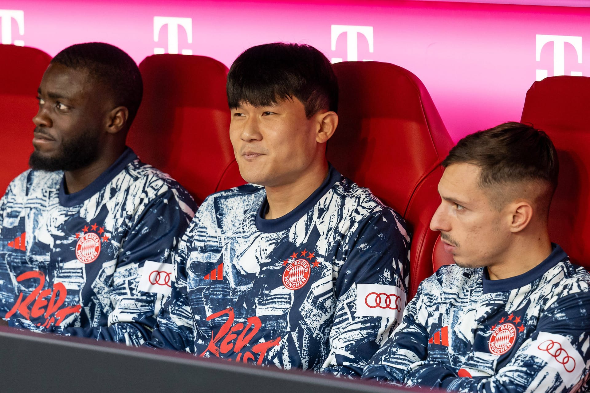 Dayot Upamecano, Min-jae Kim und Bryan Zaragoza (v.l.n.r.): Könnte einer von ihnen den Verein im Sommer verlassen?