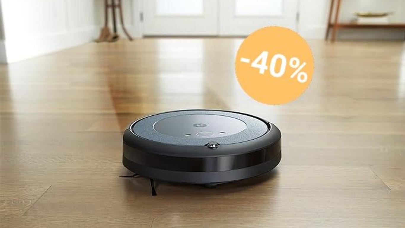 Heute ist ein Roomba-Saugroboter mit Wischfunktion der Marke iRobot bei Amazon radikal reduziert.