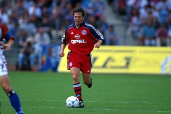 Lothar Matthäus im Trikot des FC Bayern (Archivbild): Ohne den Rekordnationalspieler würde es den Klub in der Mongolai wahrscheinlich gar nicht geben.