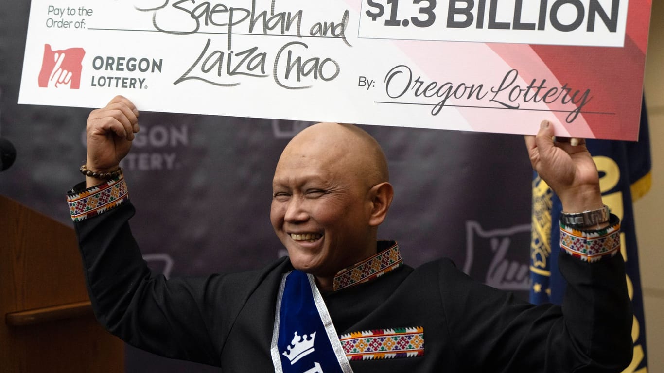 Cheng "Charlie" Saephan hat den 1,3 Milliarden US-Dollar-Jackpot im Bundesstaat Oregon geknackt.