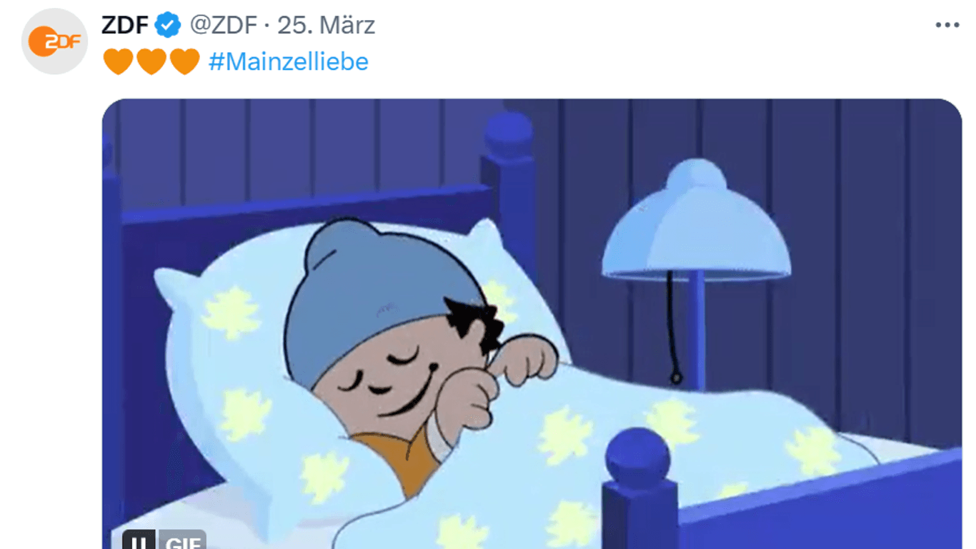 Letzter Tweet mit Mainzelmännchen Conni: Das ZDF schickt viele Accounts in wahrscheinlich dauerhaften Schlaf.