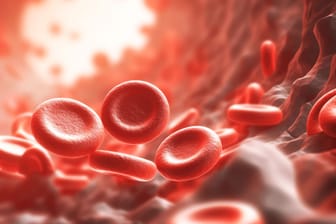 Rote Blutkörperchen: Bei Menschen mit Von-Willebrand-Syndrom kann es zu längeren und stärken Blutungen kommen.
