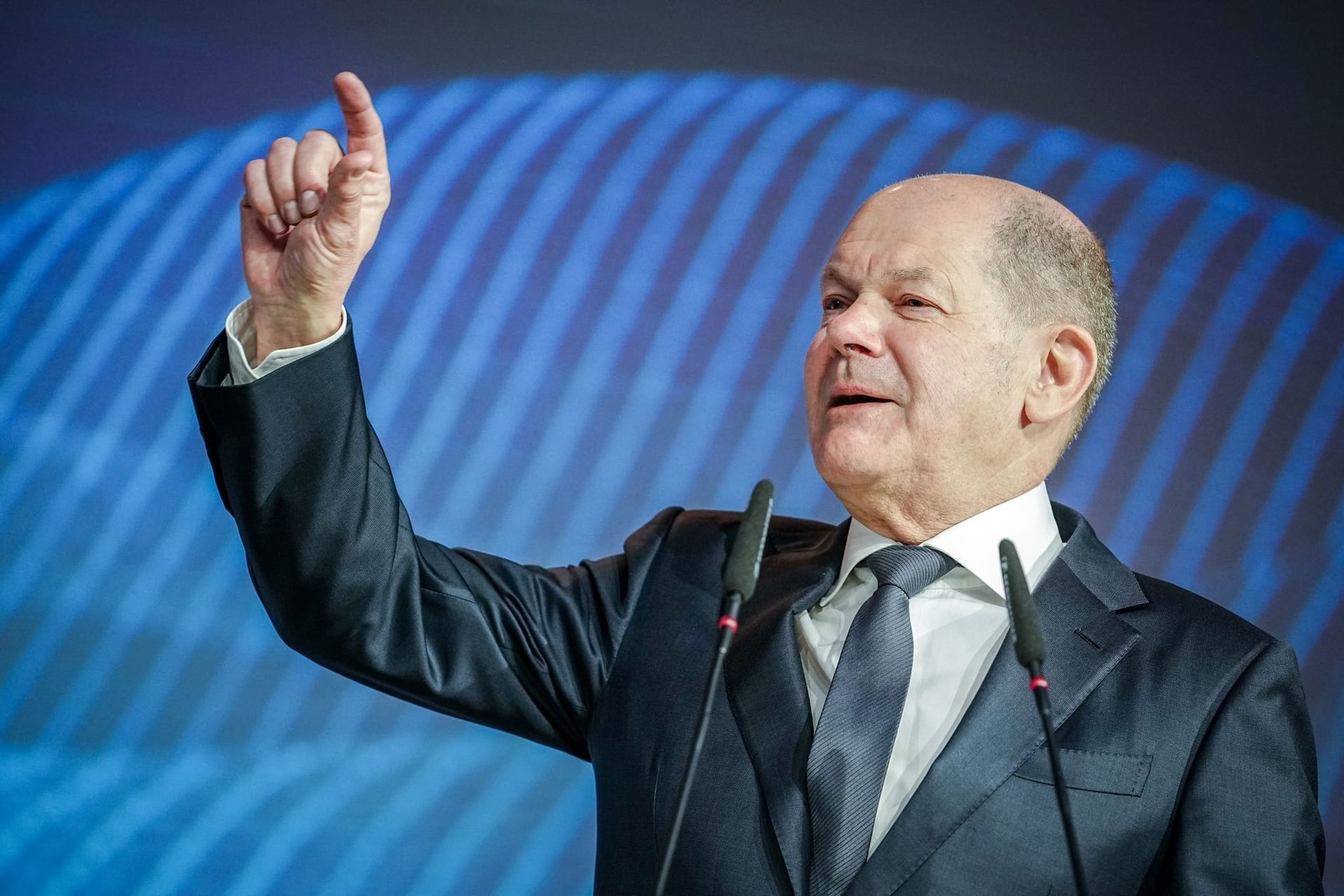 Bundeskanzler Olaf Scholz - Deutscher Bankentag