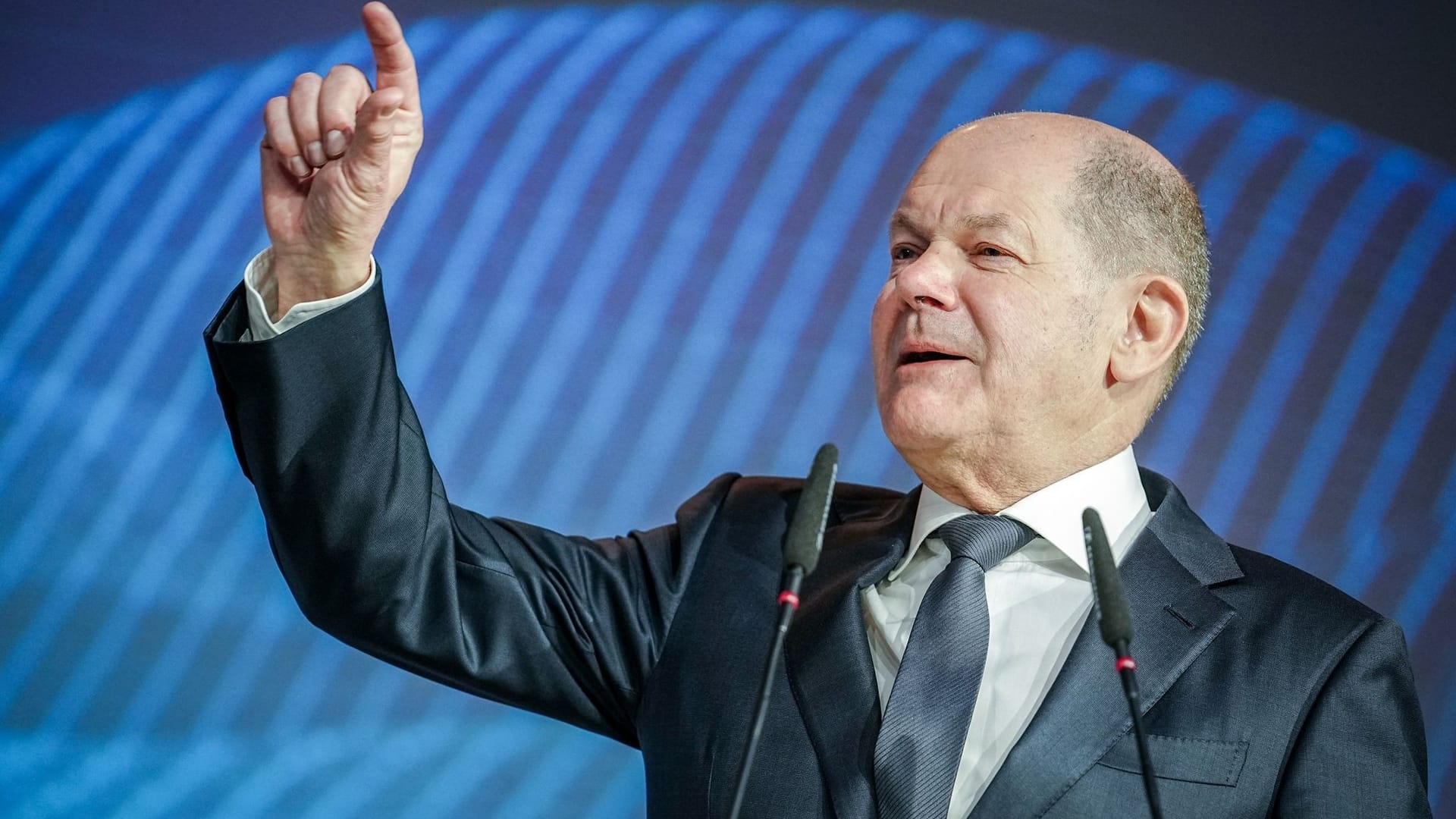 Bundeskanzler Olaf Scholz - Deutscher Bankentag