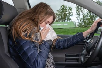 Pollensaison: Wer allergisch ist, sollte unbedingt die Filter der Klima- oder Lüftungsanlage im Fahrzeug regelmäßig warten lassen.