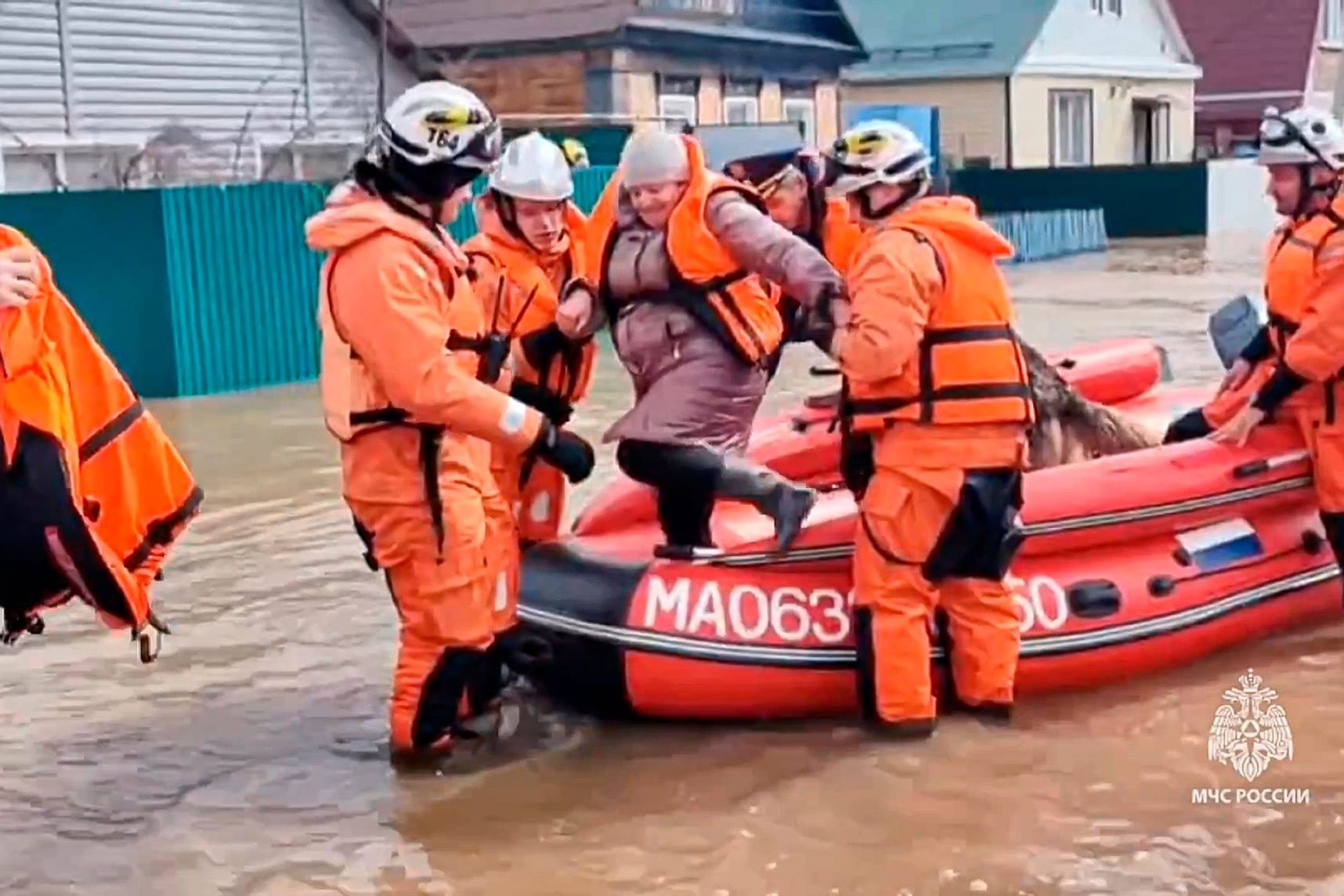 Hochwasser in Russland