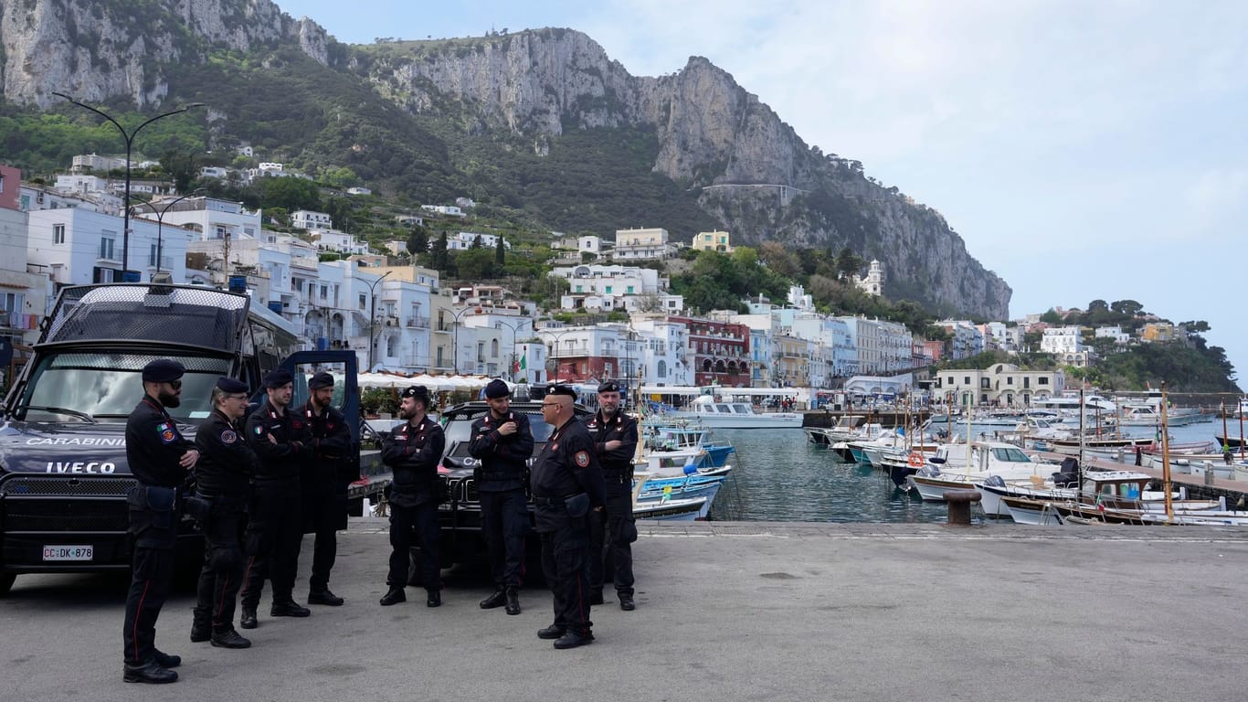 Capri: Auf der italienischen Urlaubsinsel findet ein Treffen der G7-Außenministerinnen und -Außenminister statt.