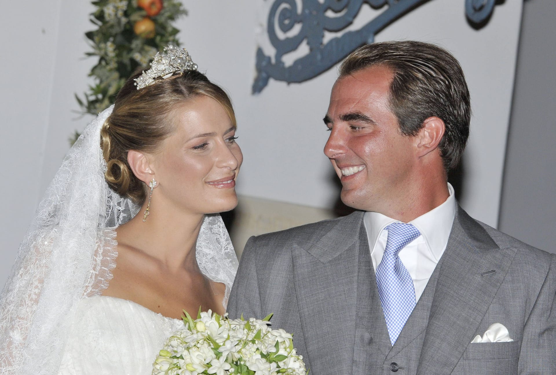 Prinz Nikolaos und Prinzessin Tatiana bei ihrer Hochzeit im August 2010.