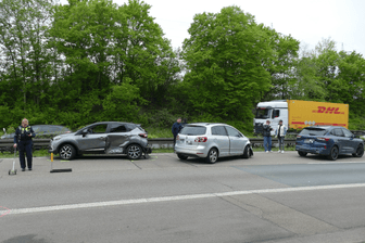 Die Unfallstelle: Es kommt zu Beeinträchtigungen.