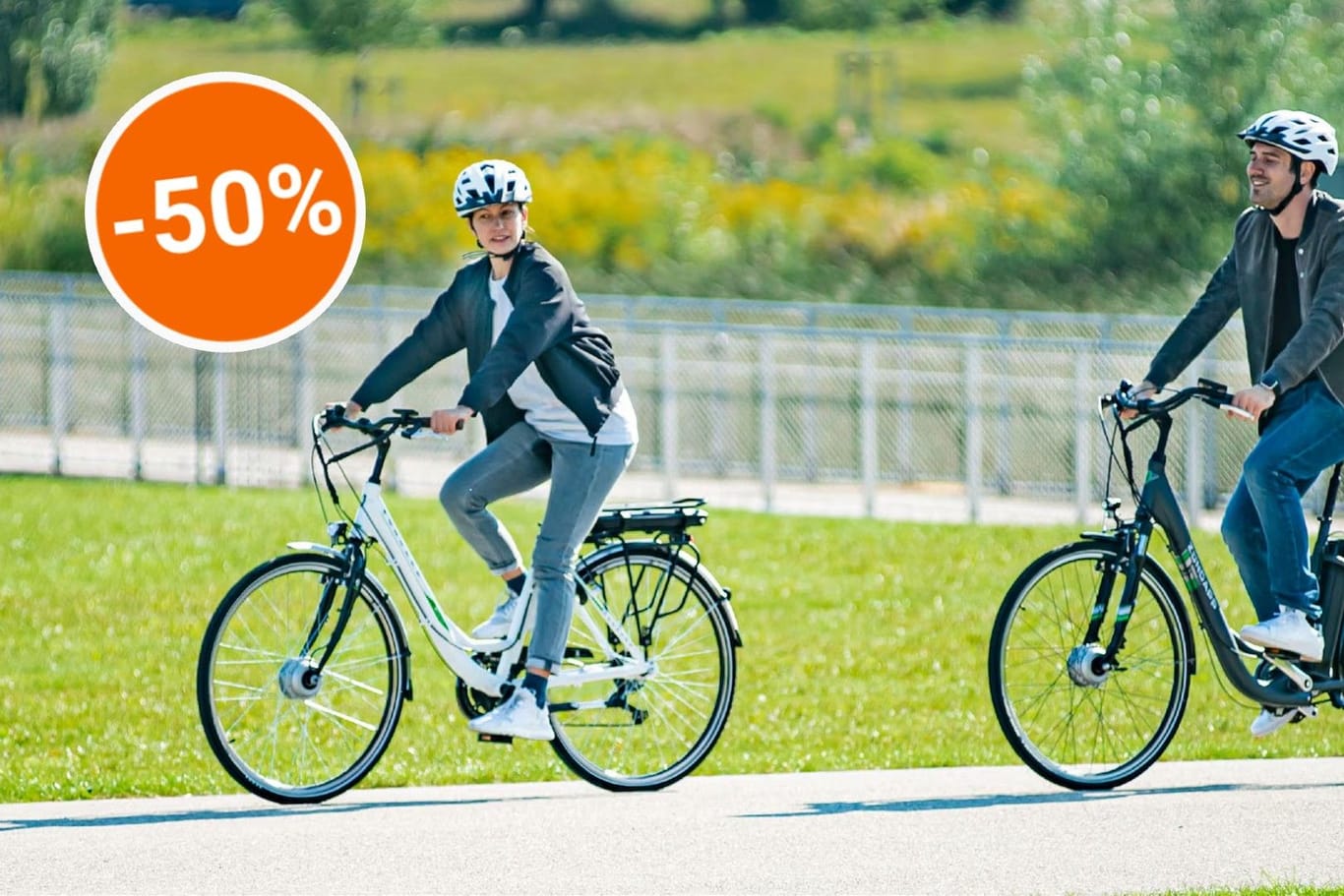 Nur heute mit 50 Prozent Rabatt: Lidl hat ein E-Bike von Zündapp im Angebot (Symbolbild).