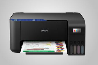 Der Epson EcoTank ET-2811 spart Druckkosten dank nachfüllbarer Tinte.