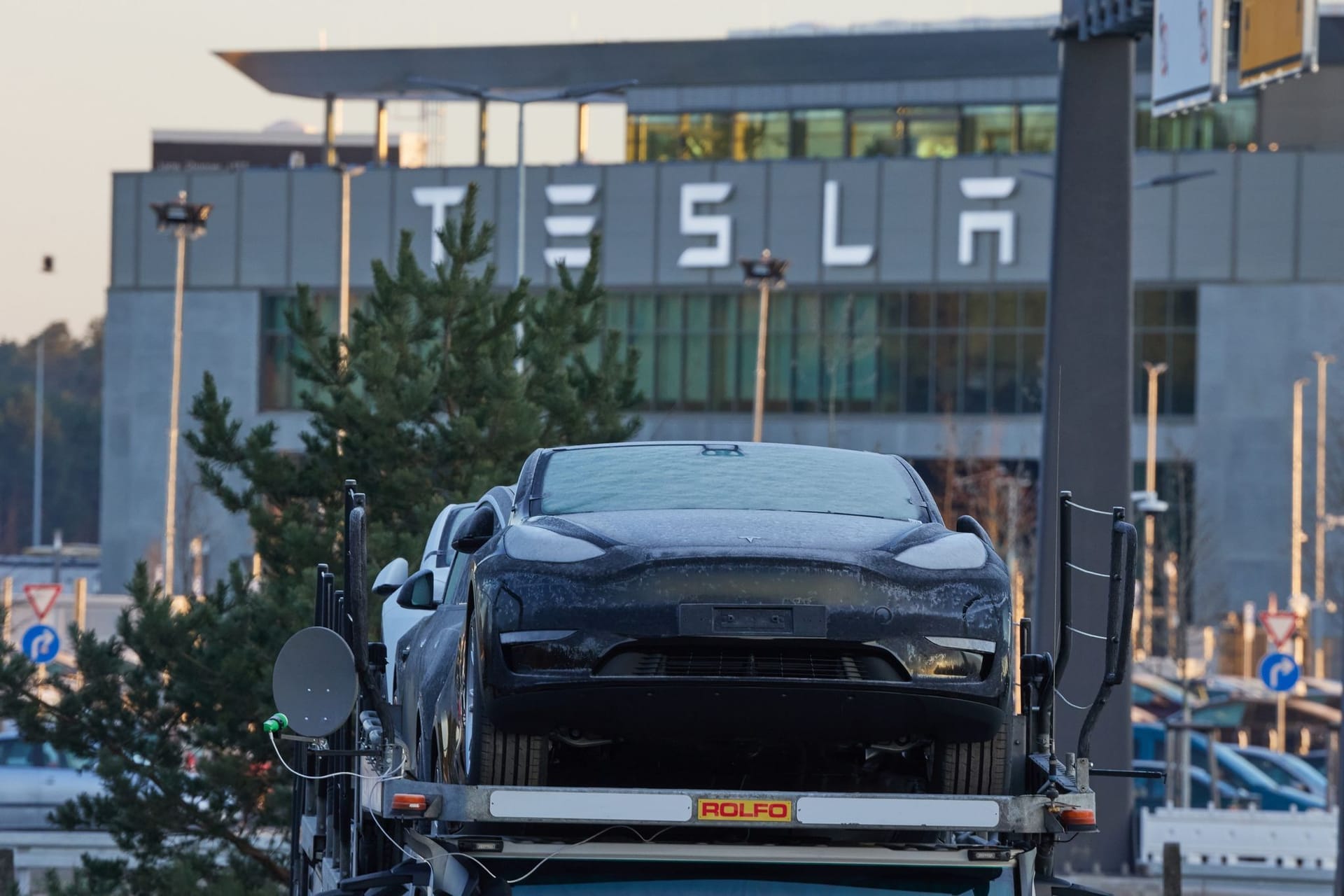 Tesla-Wek in Grünheide