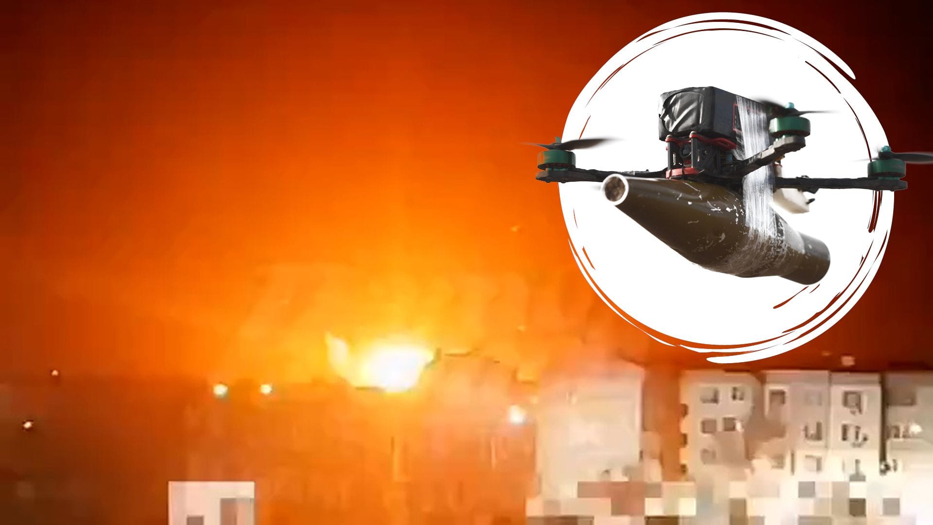 Ukraine: Drohnen spielen ein Lied bei Russland-Angriff | Video