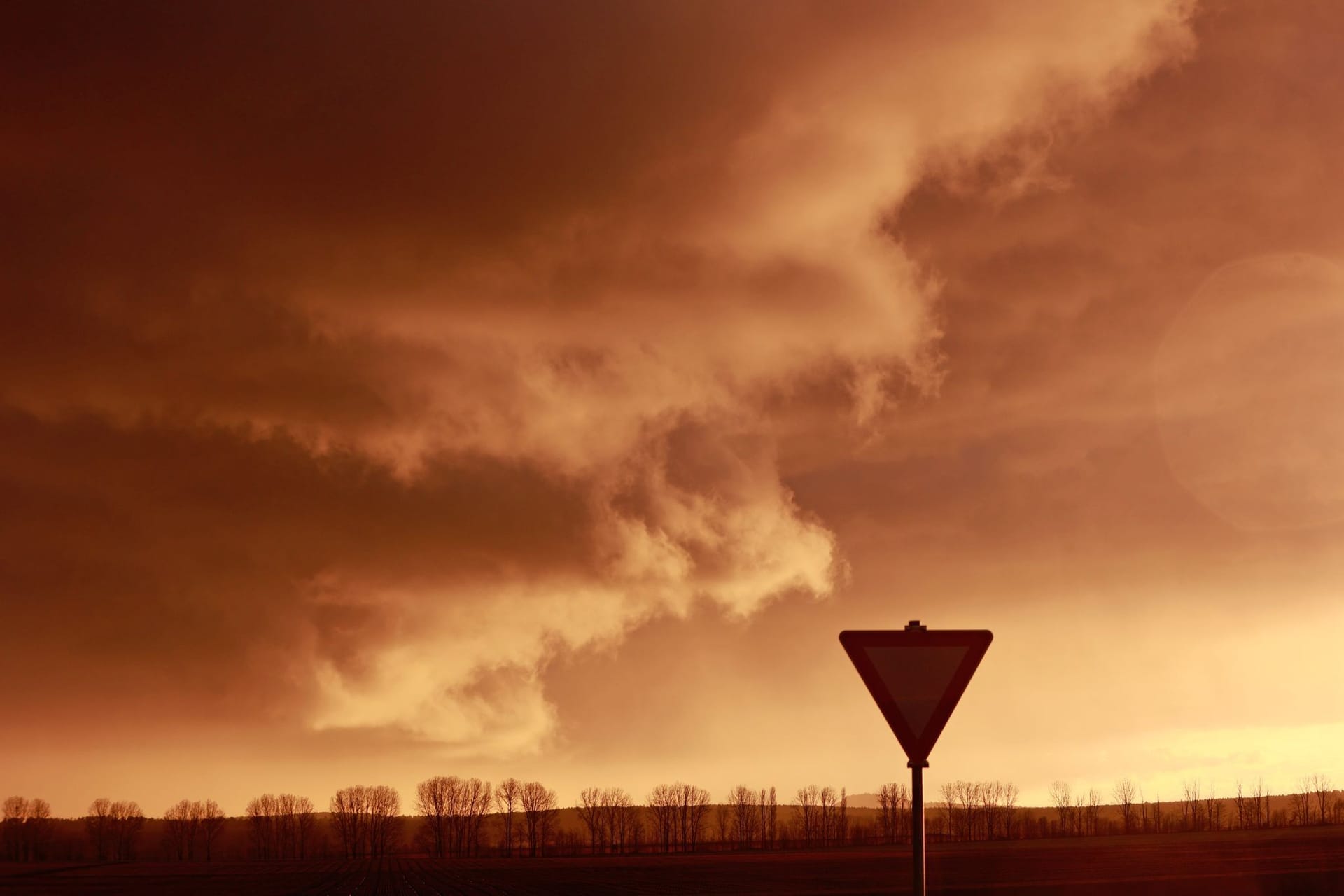 Schlechtwetterfront