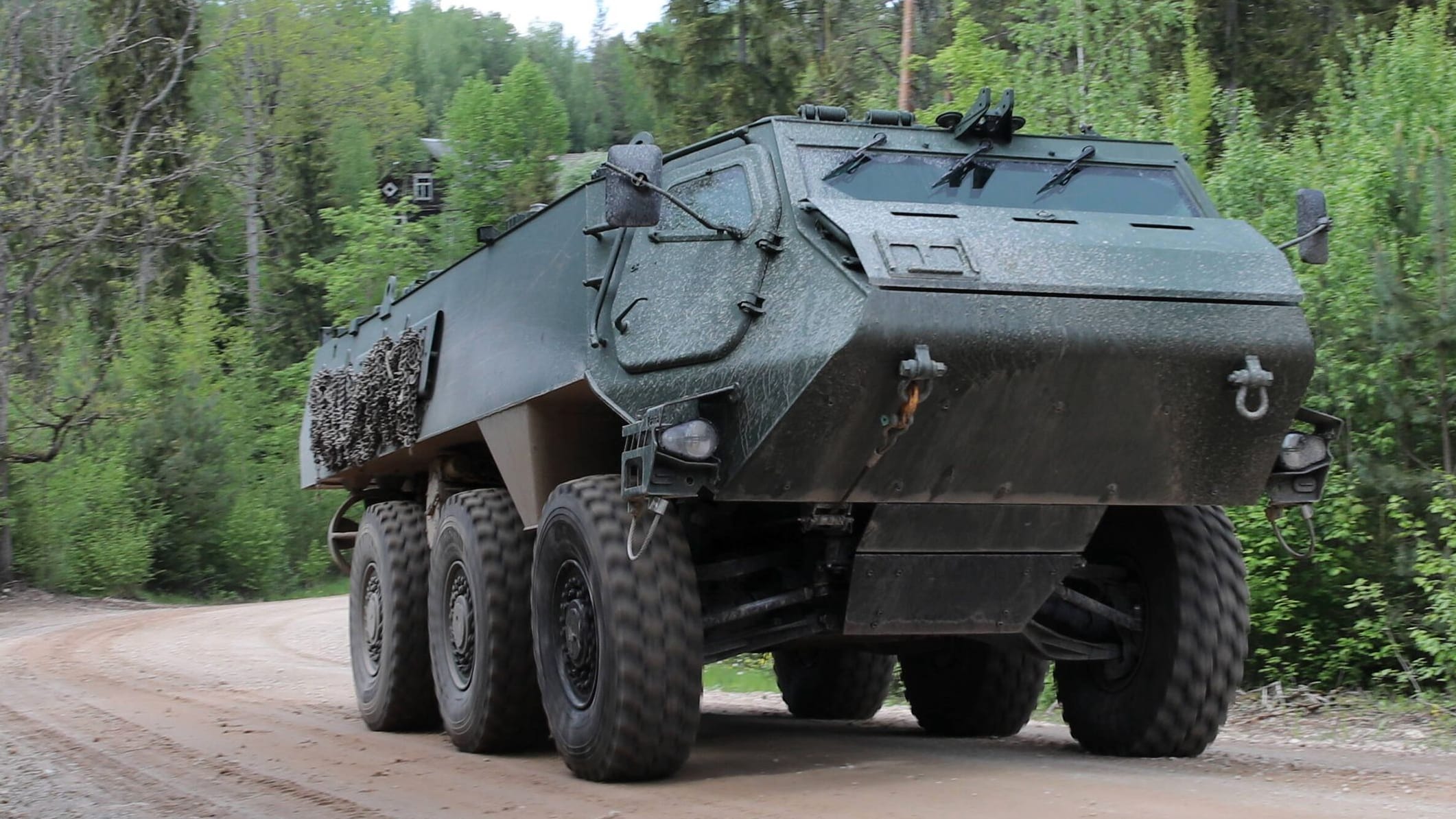 Bundeswehr bekommt wohl einen neuen Transportpanzer | Patria 6x6 Modell