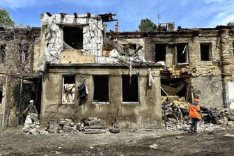 Trümmer in Odessa