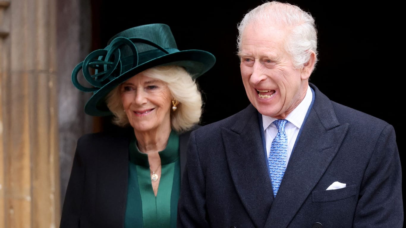 König Charles und Königin Camilla: 2005 gaben sie sich das Jawort.