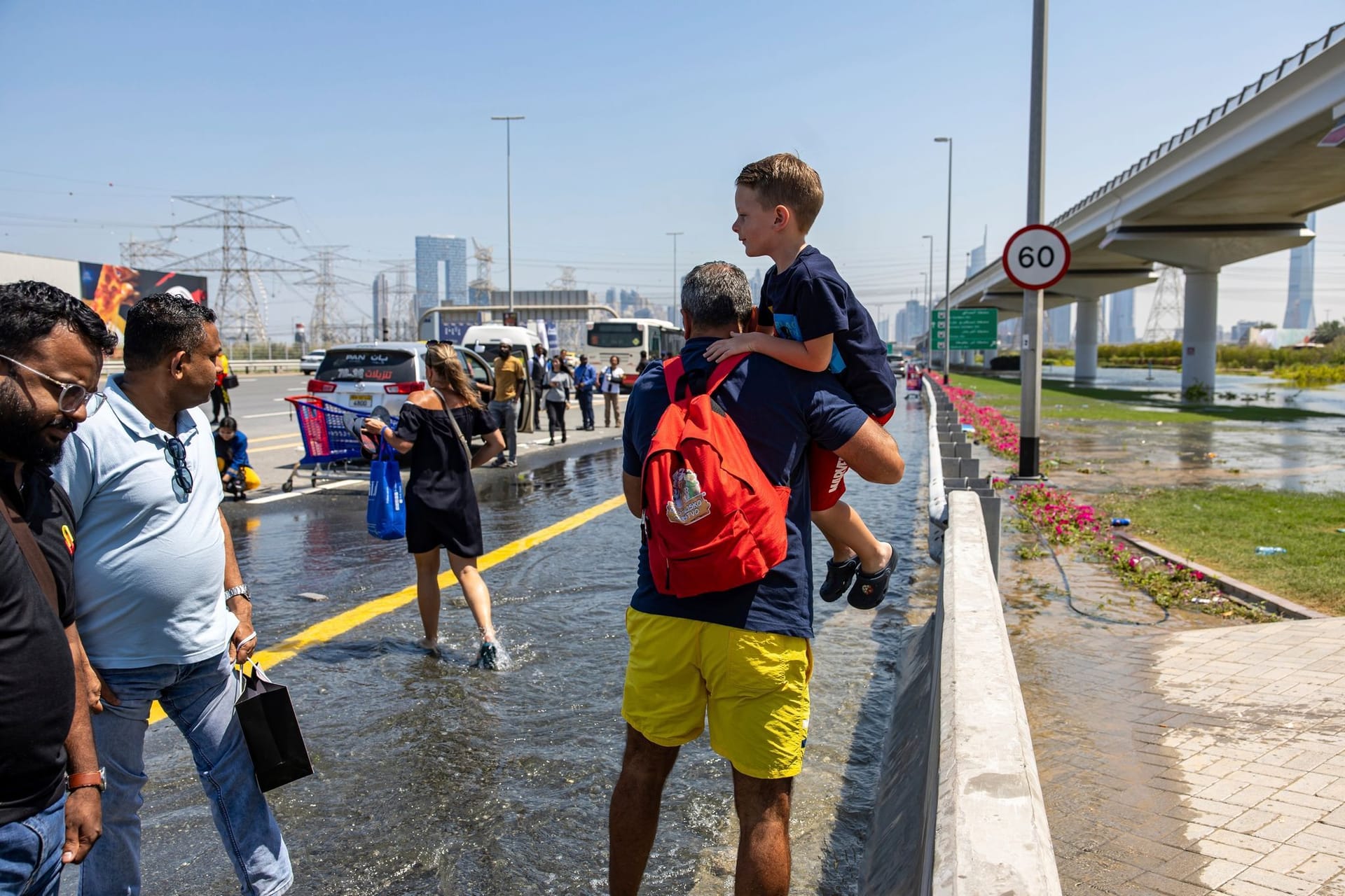 Überschwemmungen in Dubai