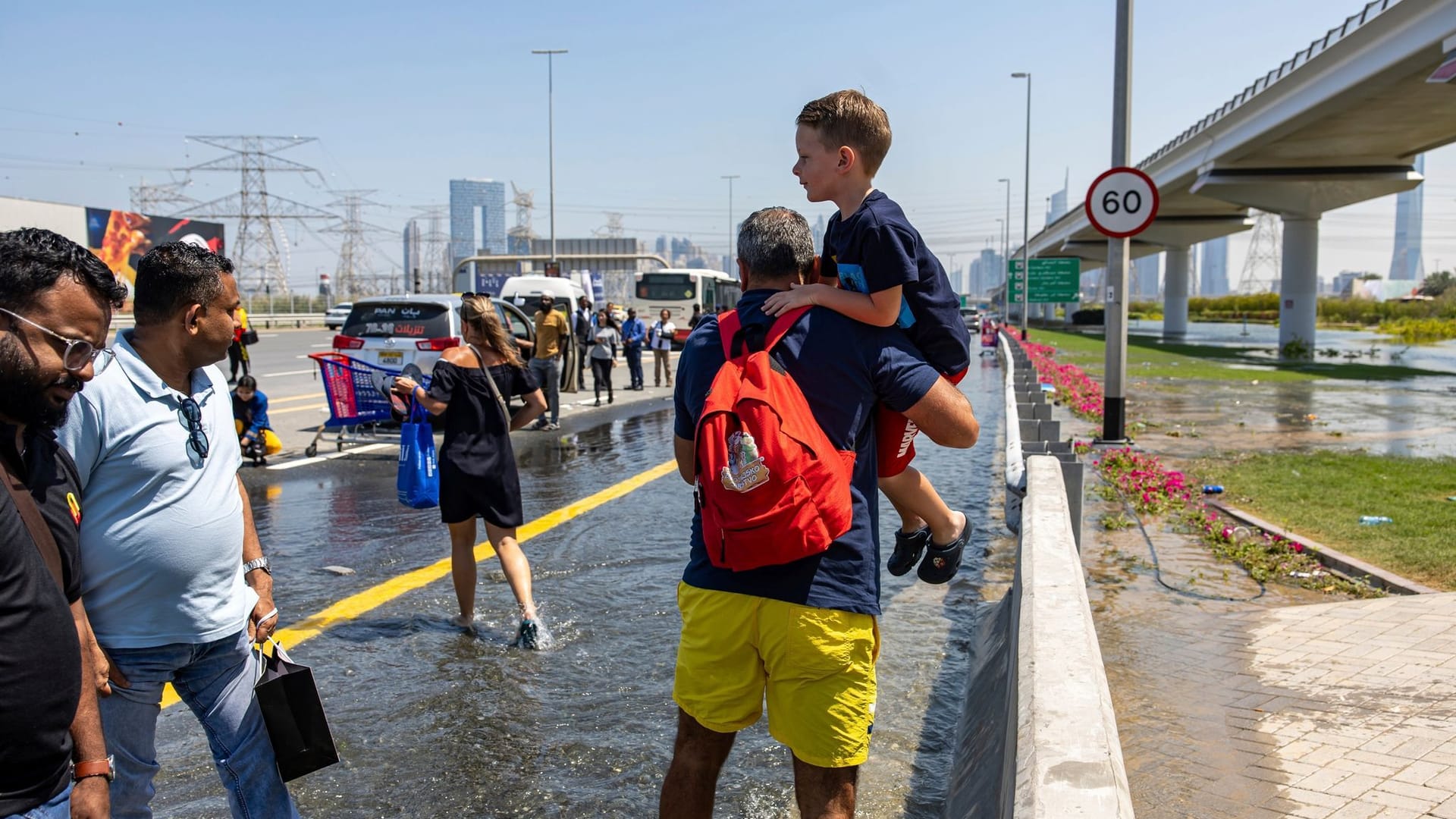 Überschwemmungen in Dubai