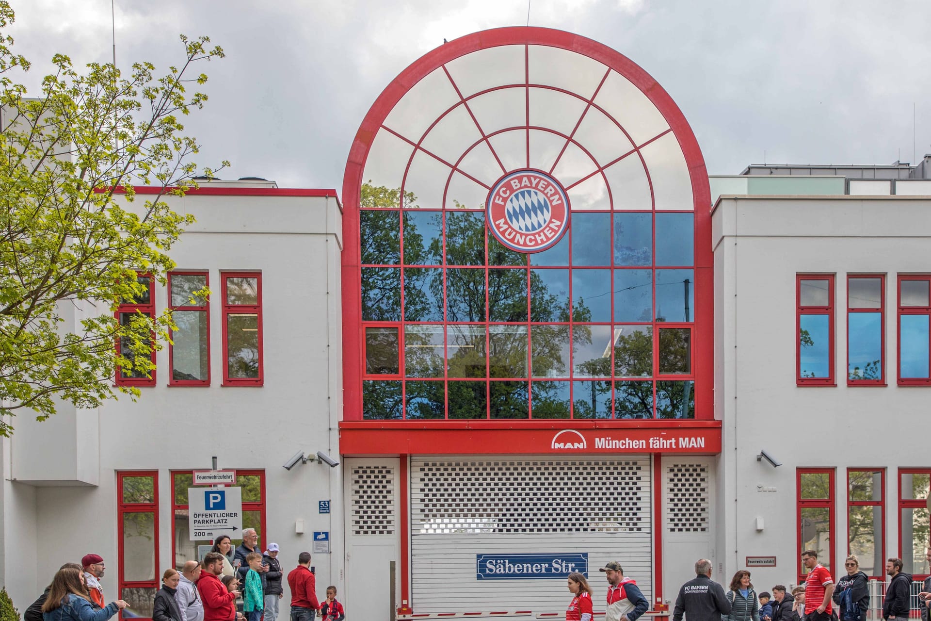 Das Trainingsgelände des FCB: Hier trainieren die Profis und die zweite Mannschaft.