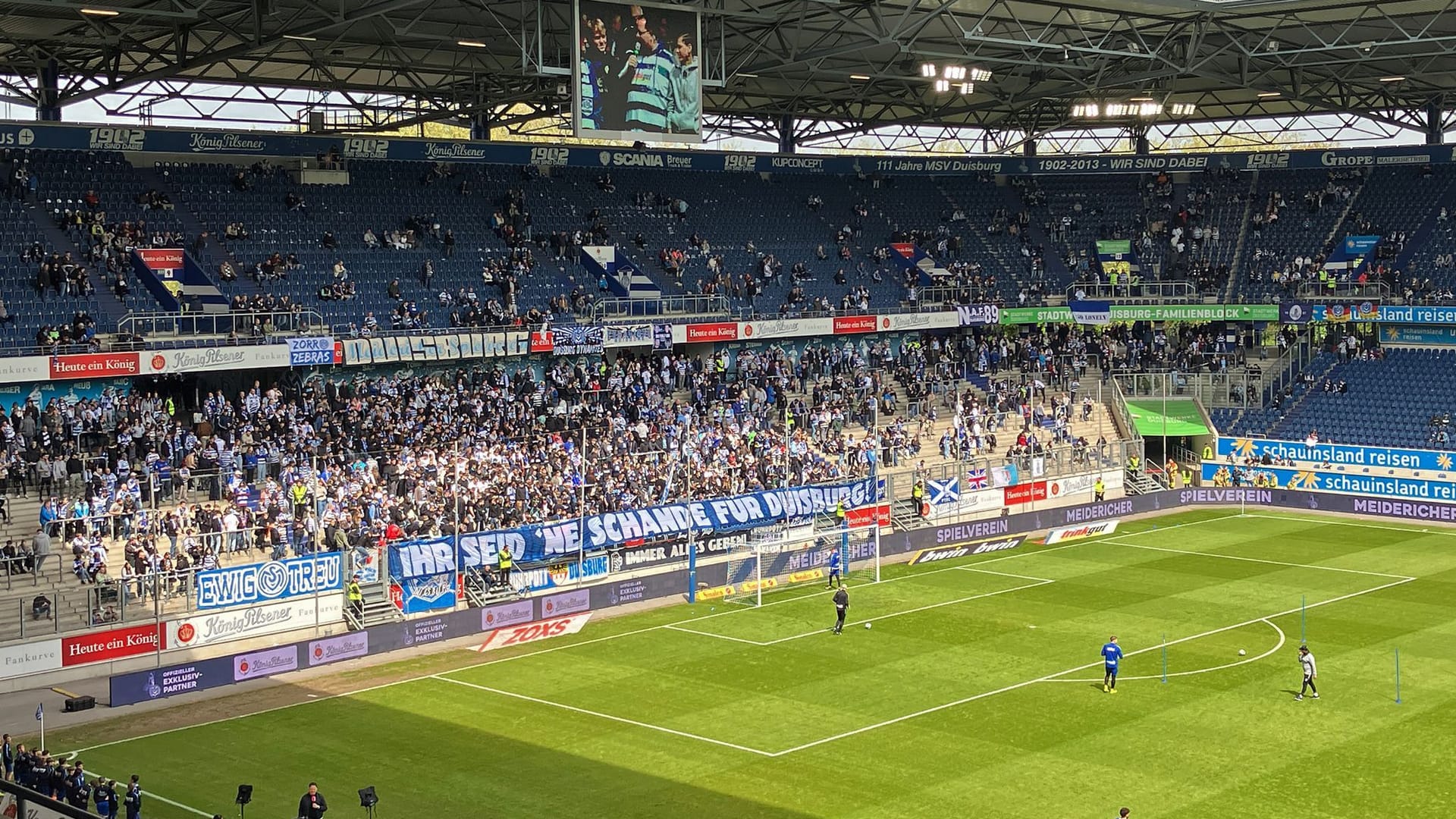 MSV Duisburg - SV Sandhausen