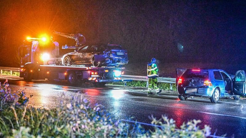 Autobahn 5: Mehrere Unfälle ereigneten sich wegen der Wetterbedingungen.