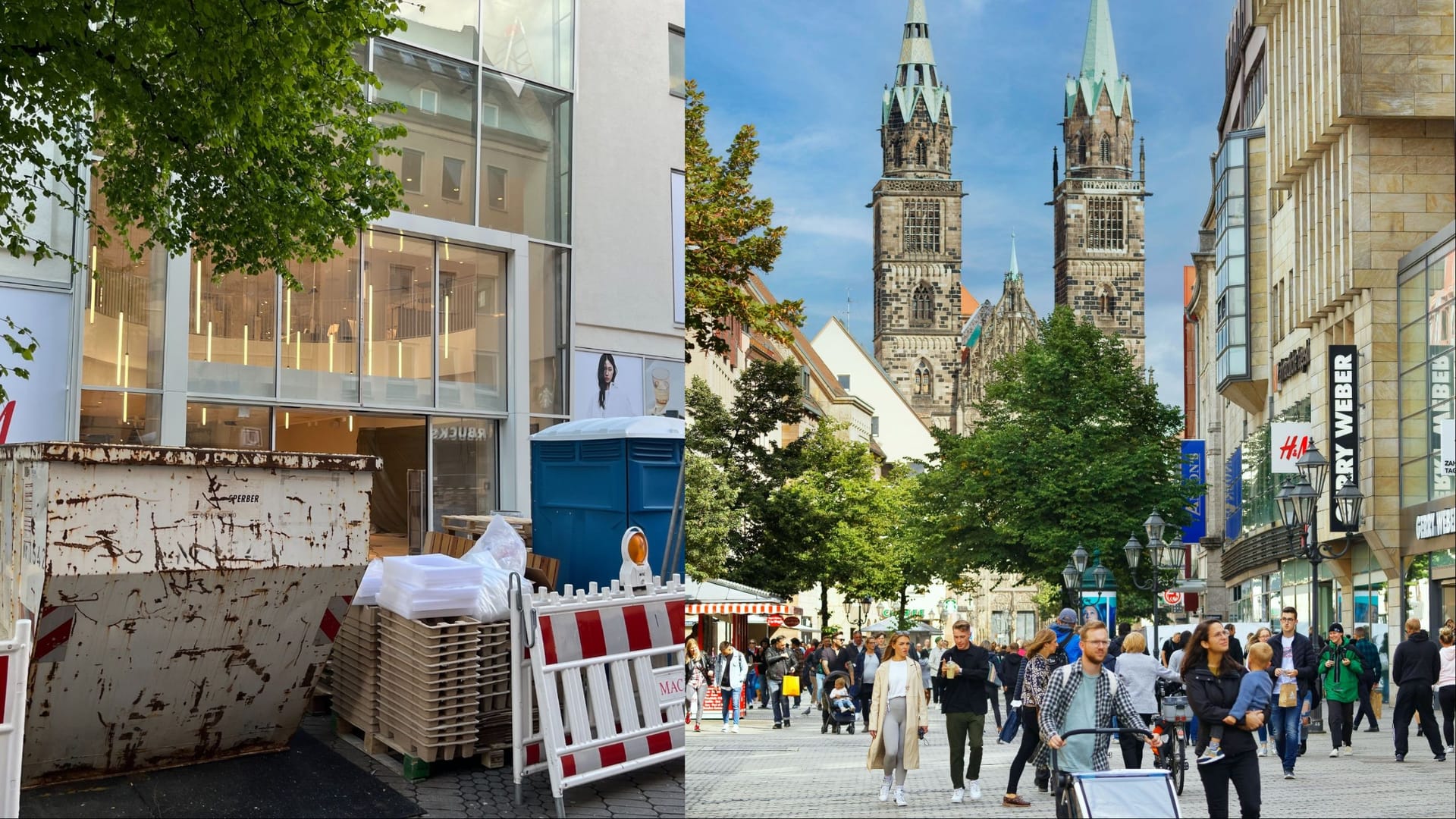 Seit dem Auszug von Humanic stand in der Karolinenstraße ein Laden leer: Doch bald kehrt dort wieder Leben ein.