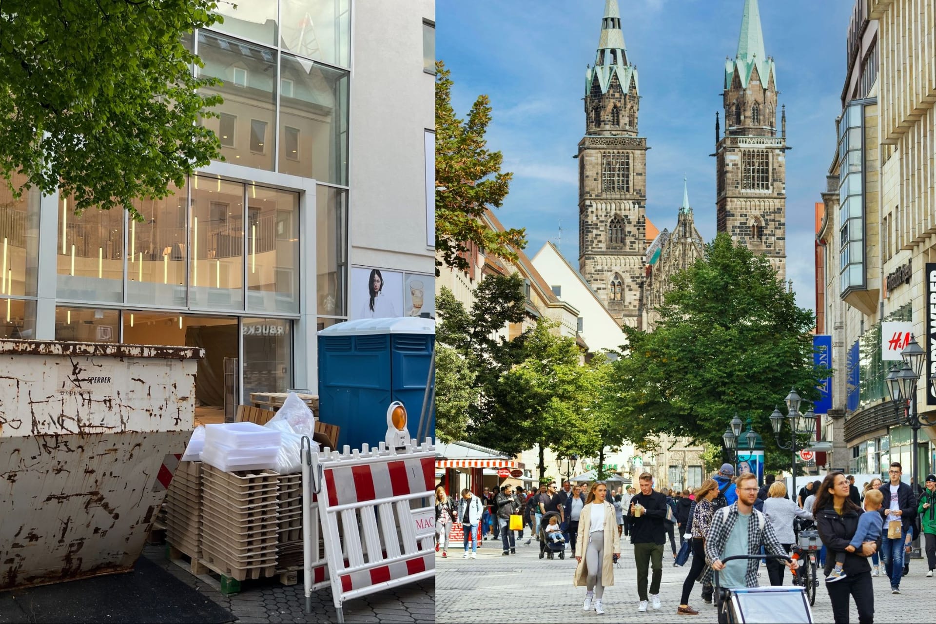 Seit dem Auszug von Humanic stand in der Karolinenstraße ein Laden leer: Doch bald kehrt dort wieder Leben ein.