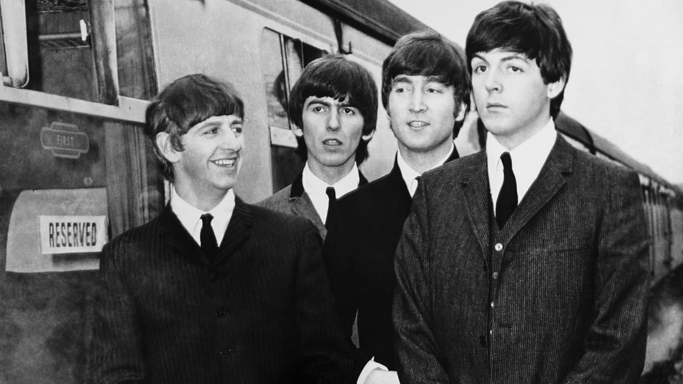 Ringo Starr, George Harrison, John Lennon und Paul McCartney (Archivbild): Im Hamburger "Star-Club" wurden die Beatles zu Weltstars.