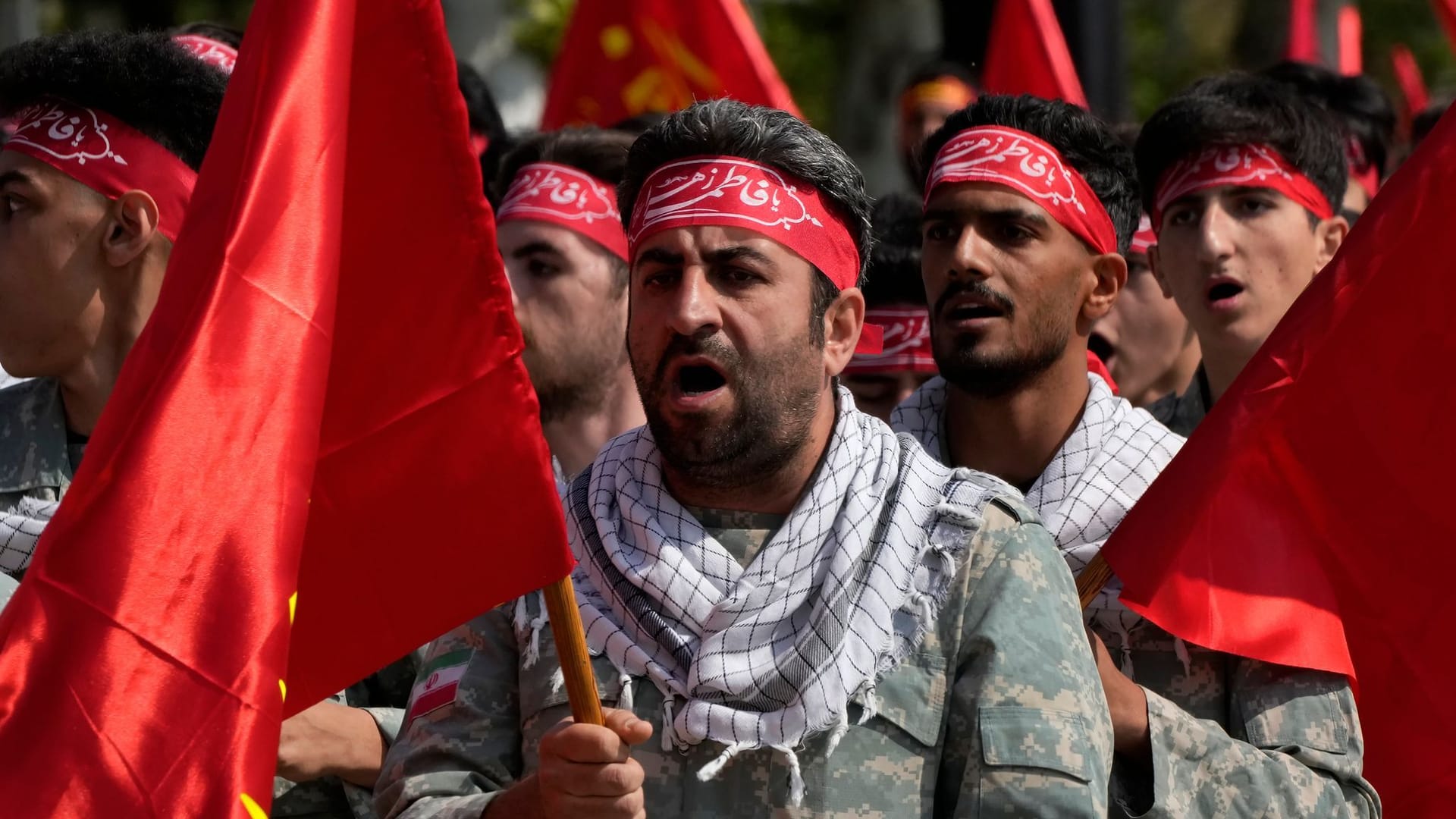 Iranische Soldaten: Das Mullah-Regime hat Israel direkt angegriffen.