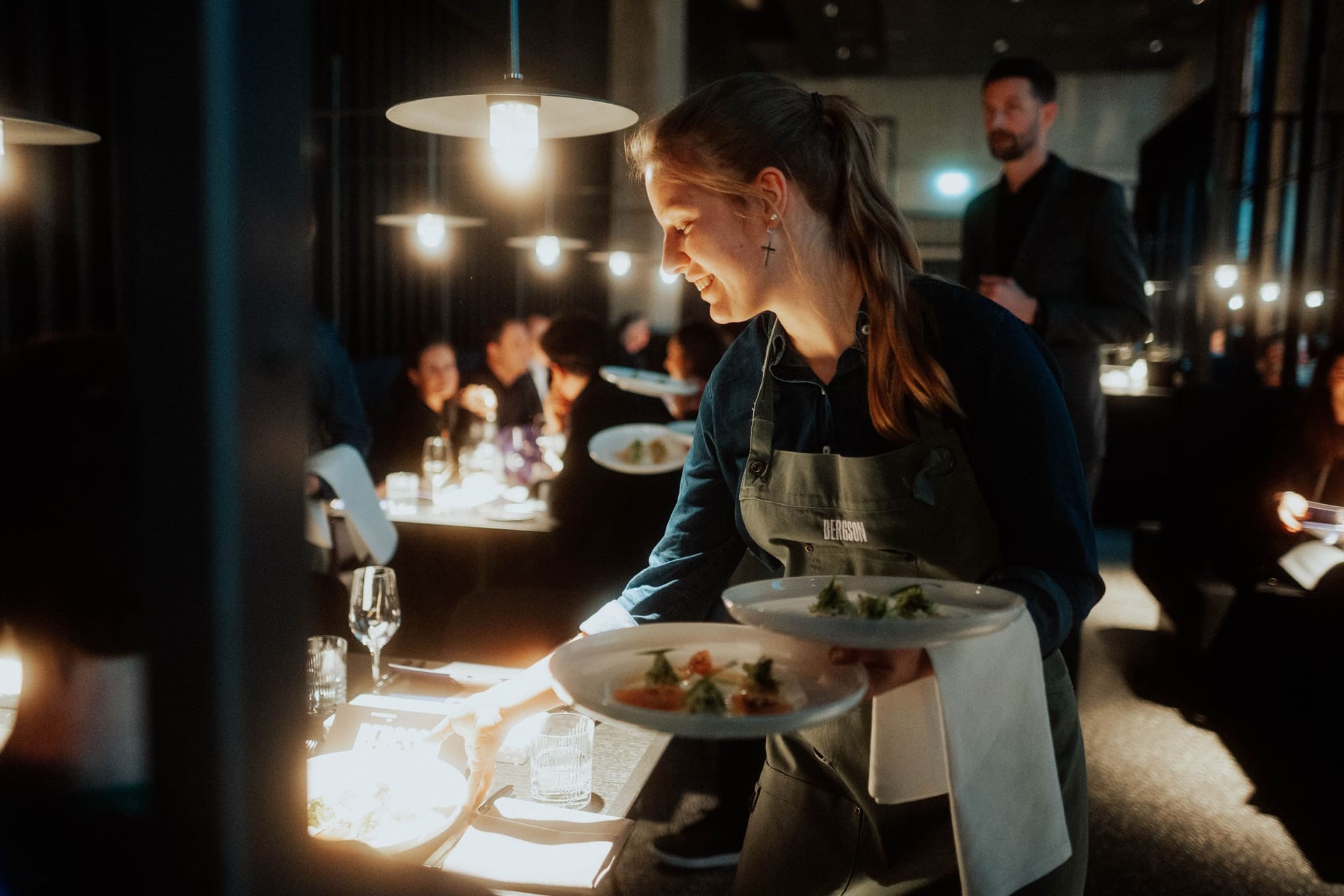 Kultur und Kulinarik: Im Kunstkraftwerk "Bergson" gehört beides zusammen. Das Restaurant mit Platz für 90 Gäste eröffnete in dieser Woche.