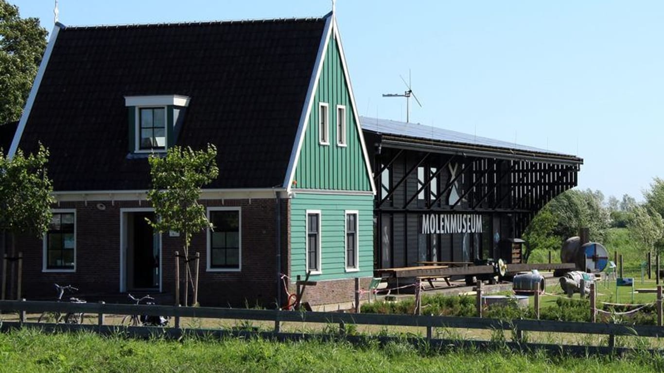 Das Molenmuseum in Zaanse Schans: Es erzählt die Geschichte der Windmühlen.