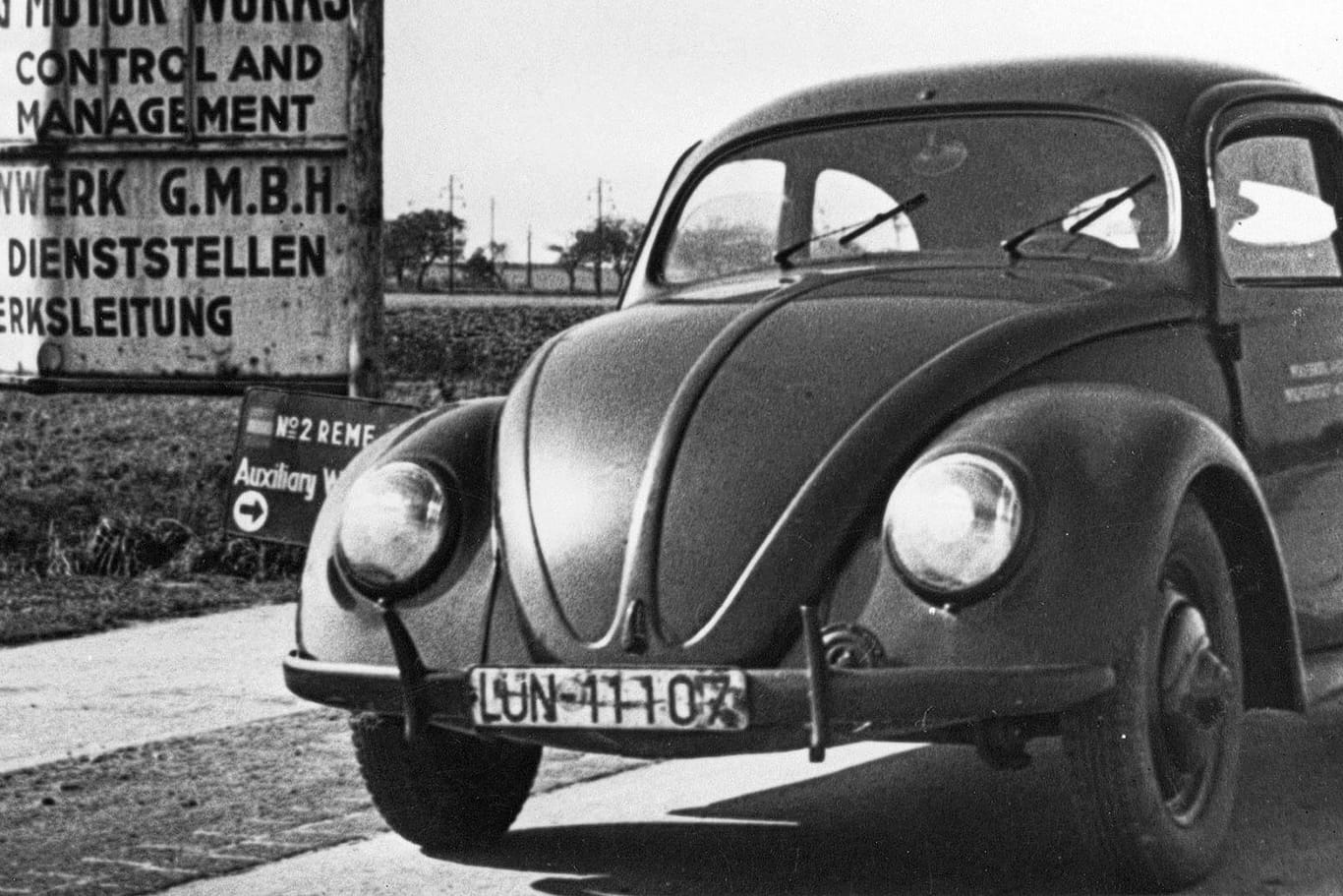 Production launch for an icon: The first VW Beetle rolled off the line at the Wolfsburg plant 70 years ago