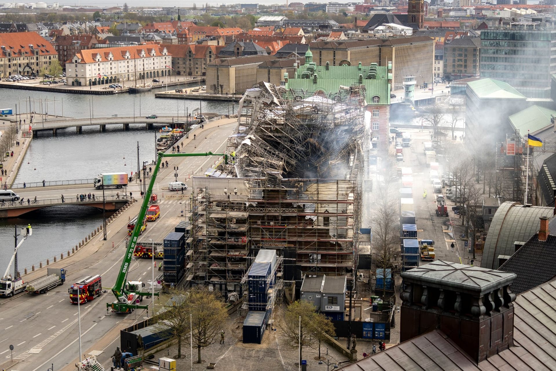 Brand in Kopenhagen