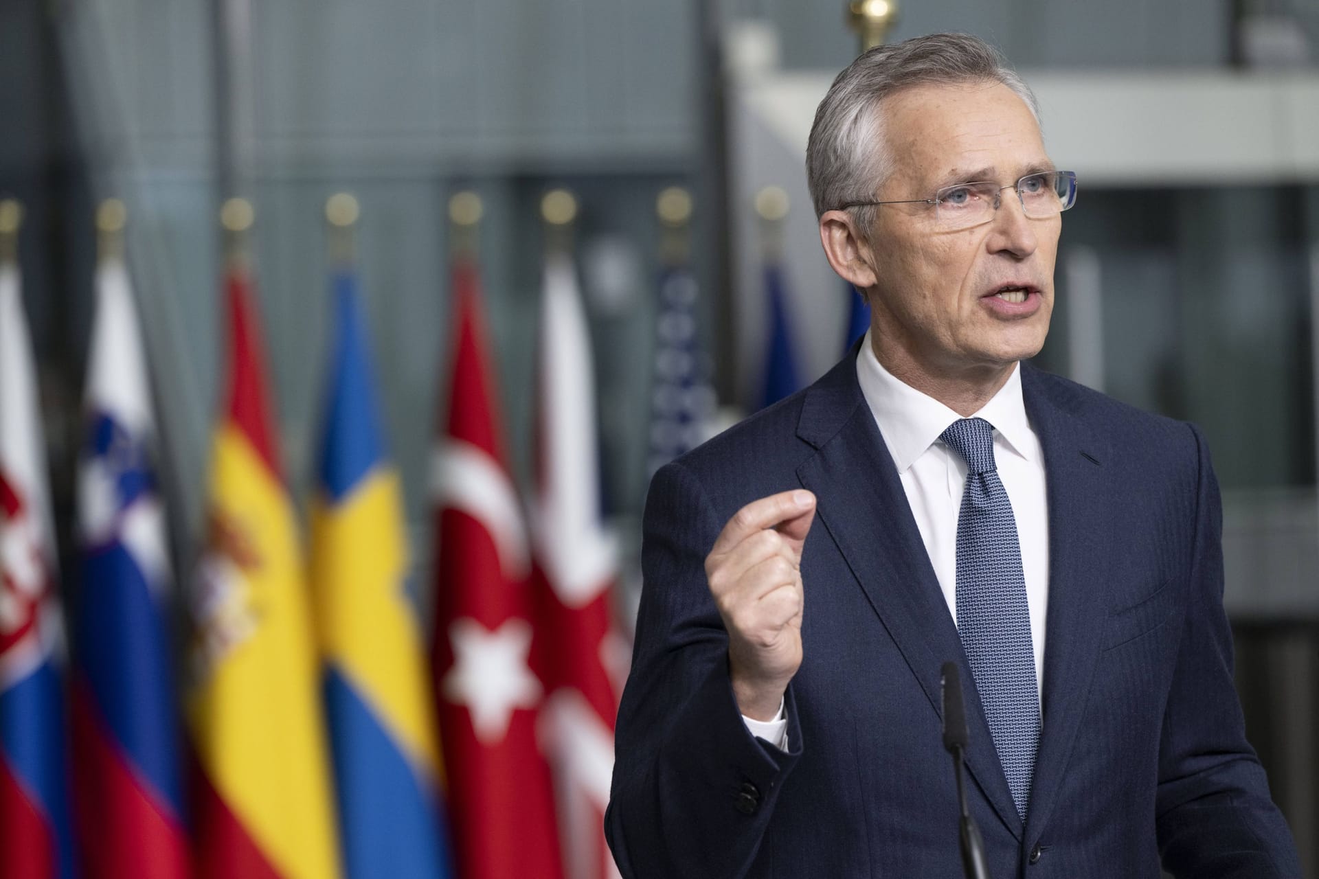 Nato-Generalsekretär Jens Stoltenberg bereitet sich auf den Ernstfall vor.
