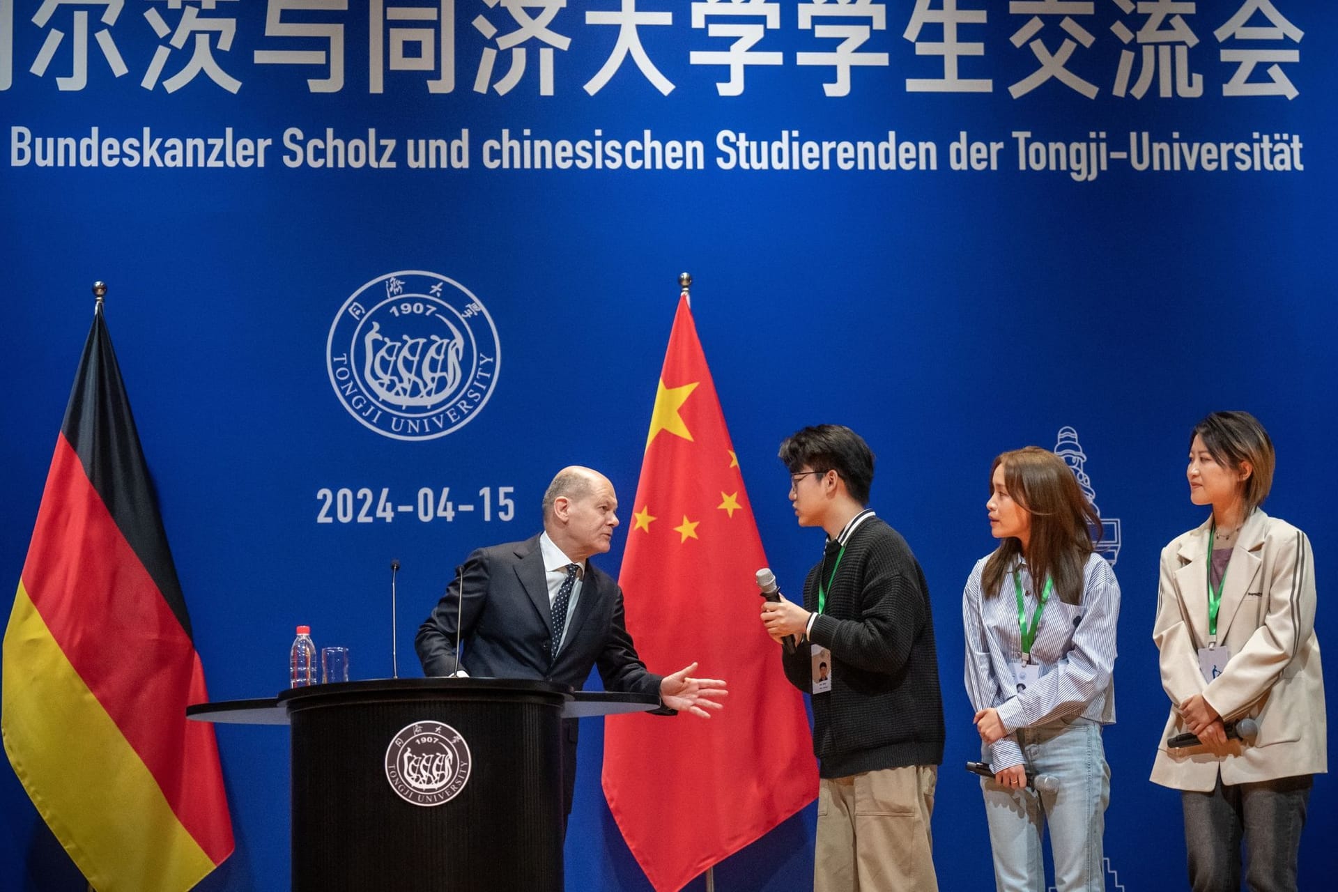 Scholz in China